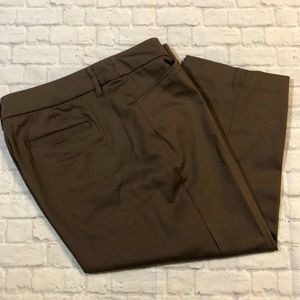 St Johns Bay Crop Pants in Brown Size 10